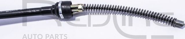 Трос ручника (тросик ручного тормоза) RED Line задний левый для Mitsubishi Pajero I 1982-1991. Артикул 49MI001