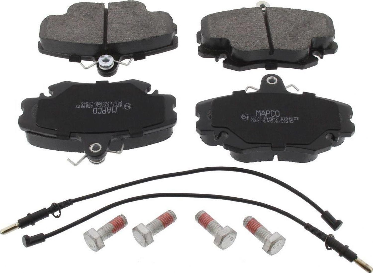 Тормозные колодки MAPCO. Артикул 6377