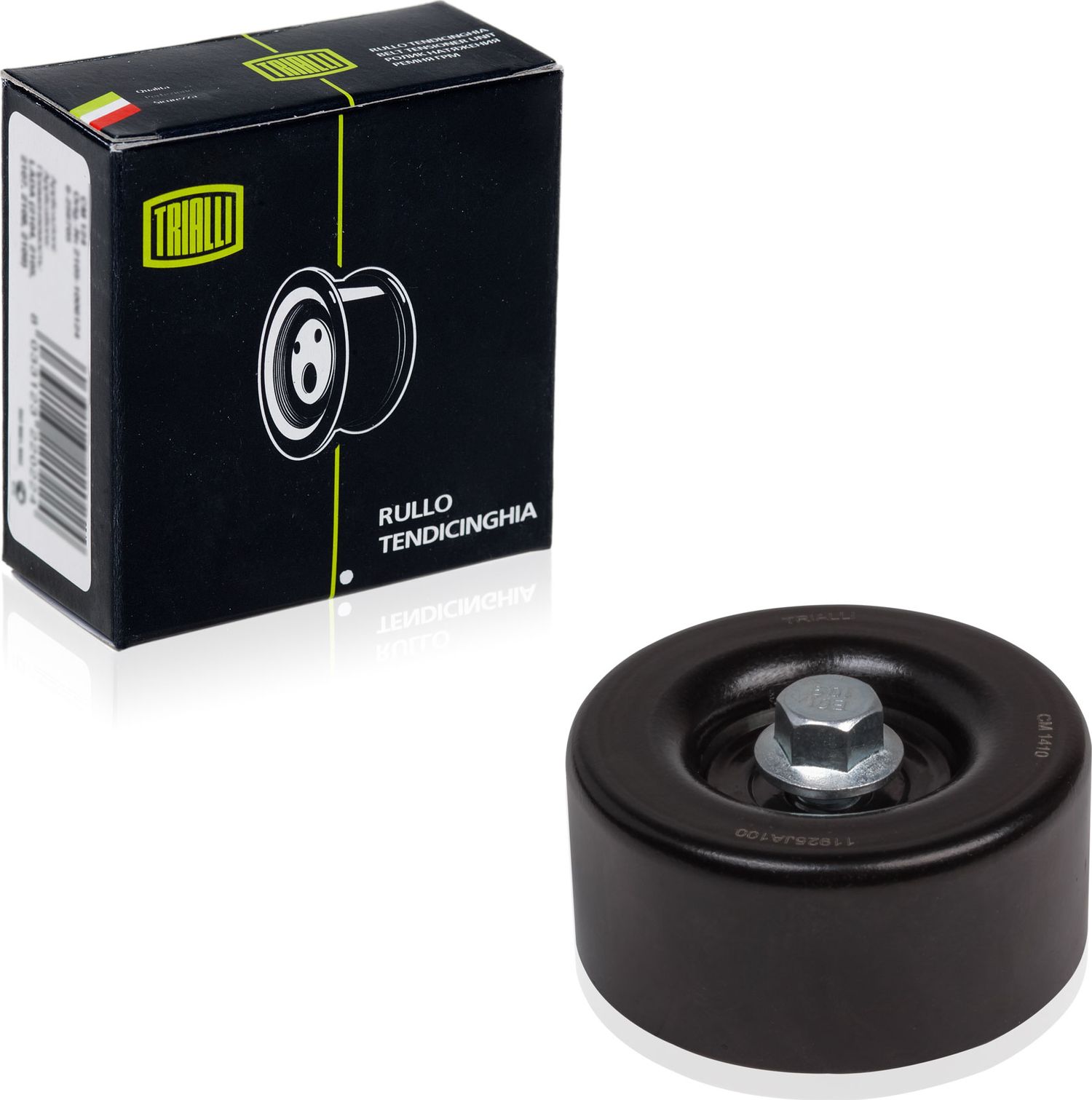 Направляющий (ведущий) ролик приводного поликлинового ремня Trialli. Артикул CM 1410