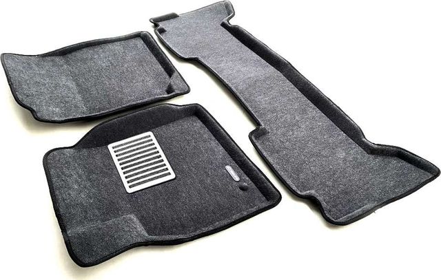 Коврики текстильные Euromat 3D Lux для салона салона Lexus LX470 1998-2007 Темно-серые. Артикул EM3D-005117G