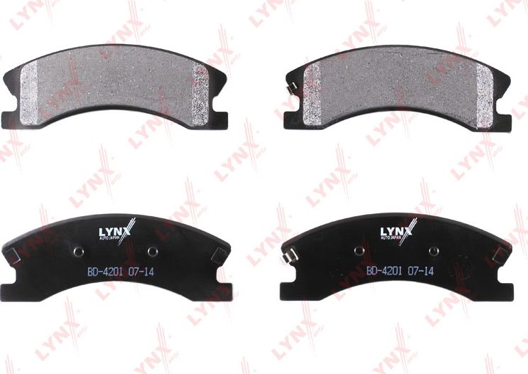 Тормозные колодки LYNXauto. Артикул BD-4201