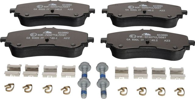 Тормозные колодки ATE. Артикул 13.0460-3880.2