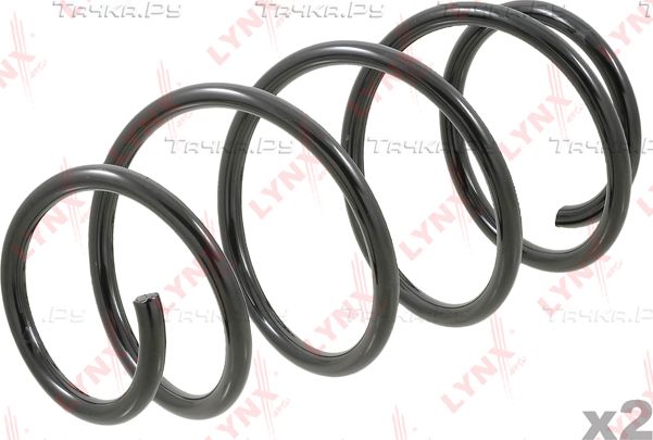 Пружина подвески LYNXauto передняя для Toyota Camry 30 (V30, XV30) 2003-2006. Артикул SC-2009