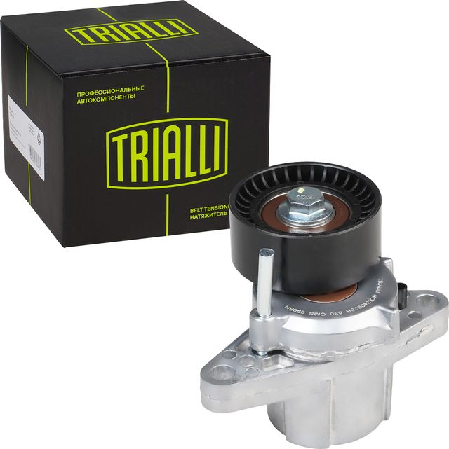 Натяжной ролик (натяжитель) приводного клинового зубчатого ремня Trialli. Артикул CMS 0908N