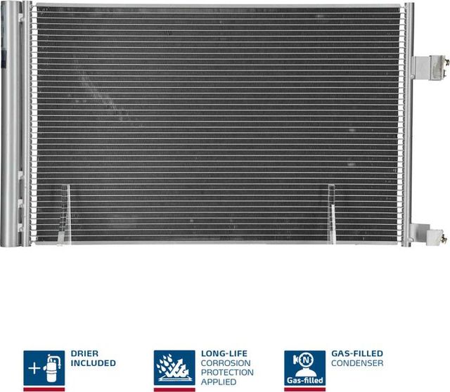 Радиатор кондиционера (конденсатор) Nissens (алюминий) для Jaguar F-Pace 2015-2026. Артикул 940808