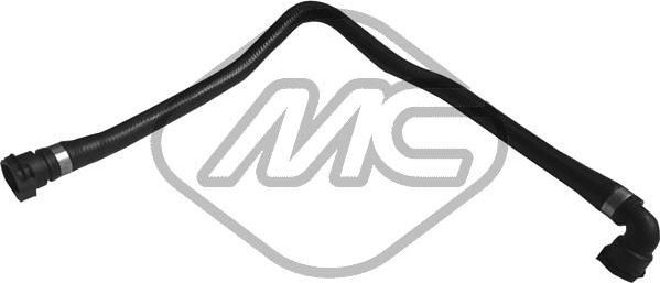 Патрубок радиатора (системы охлаждения) Metalcaucho. Артикул 97855