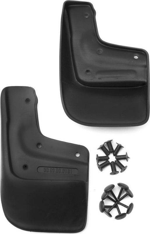 Брызговики Frosch (в пакете) передняя пара для Mazda 6 II 2007-2010. Артикул NLF.33.02.F10