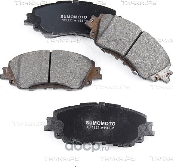 Колодки дисковые (Sumomoto). Артикул SMCF1102