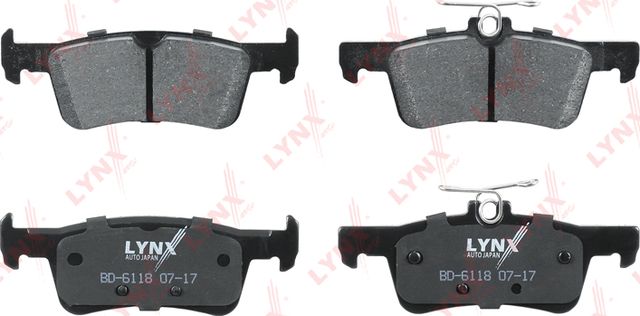 Тормозные колодки LYNXauto для Peugeot 308 II 2013-2026. Артикул BD-6118