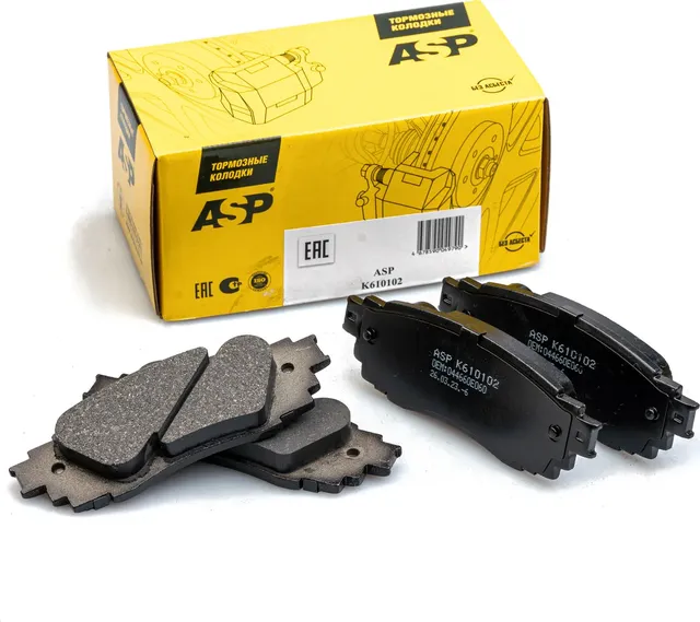 Задние тормозные колодки для а/м Toyota Camry >/RAV 4 >18/Lexus RX IV (ASP). Артикул K610102