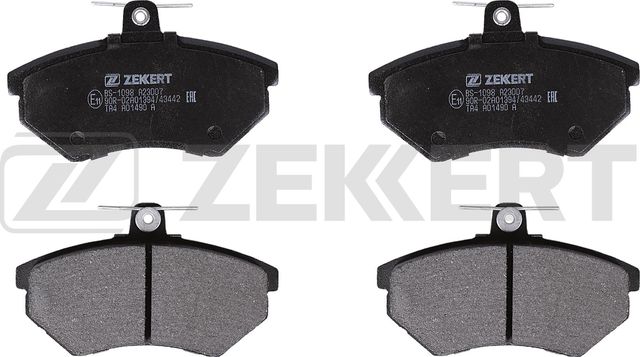 Тормозные колодки Zekkert. Артикул BS-1098