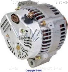 Генератор WAI для Toyota Land Cruiser 200 2008-2020. Артикул 13856N