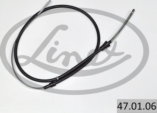 Трос ручника (тросик ручного тормоза) Linex. Артикул 47.01.06