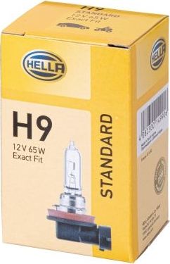 H9 12V-65W (PGJ19-5) Hella STANDARD. Артикул 8GH 008 357-001