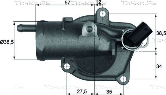Термостат Mahle Behr для Mercedes-Benz C-Класс II (W203, CL203) 2001-2008. Артикул TI 31 92