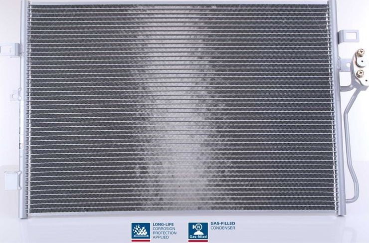 Радиатор кондиционера (конденсатор) Nissens (алюминий). Артикул 940342