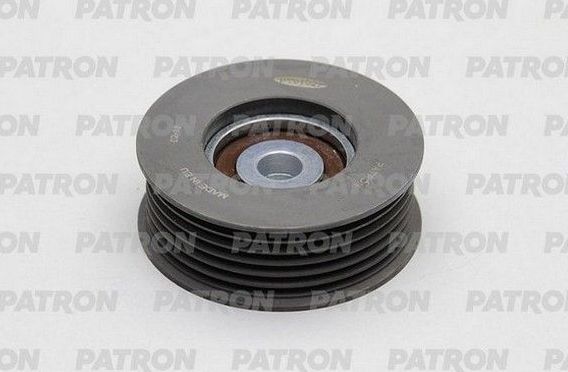 Направляющий (ведущий) ролик приводного поликлинового ремня Patron верхний для Lexus LS III 2000-2006. Артикул PT61027