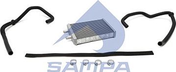 Радиатор отопителя (печки) Sampa. Артикул 065.177