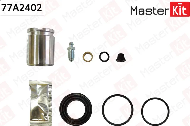 Ремкомплект тормозного суппорта+поршень AUDI A 6 (4F2) 05-04-> VOLKSWAGEN TIGUAN (Master KIT). Артикул 77A2402