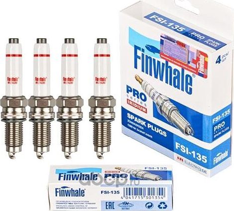 Свеча зажигания IRIDIUM (Finwhale). Артикул FSI135