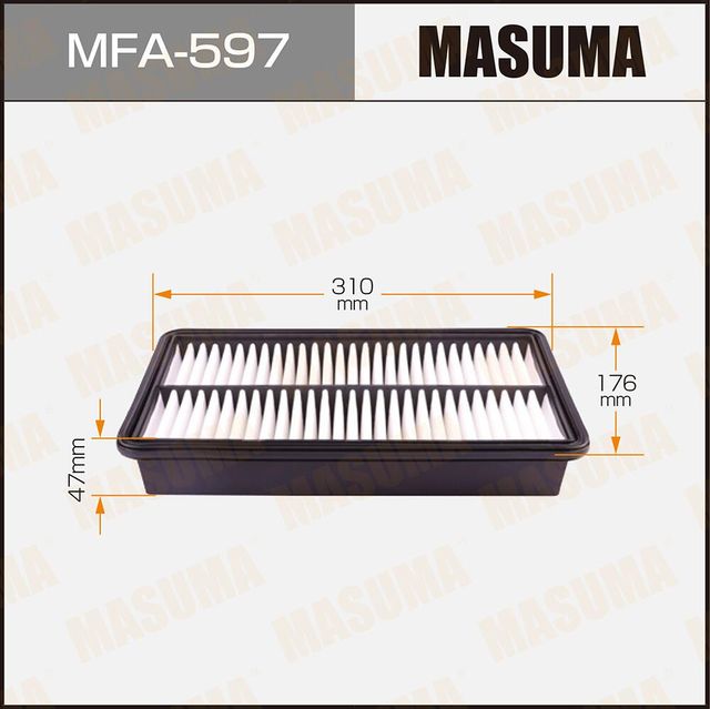 Воздушный фильтр Masuma. Артикул MFA-597