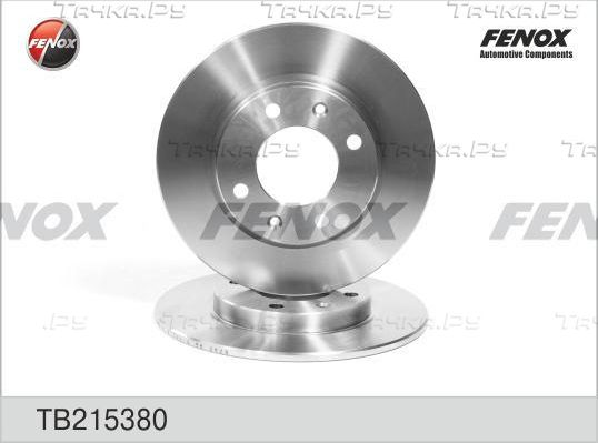 Тормозной диск Fenox. Артикул TB215380
