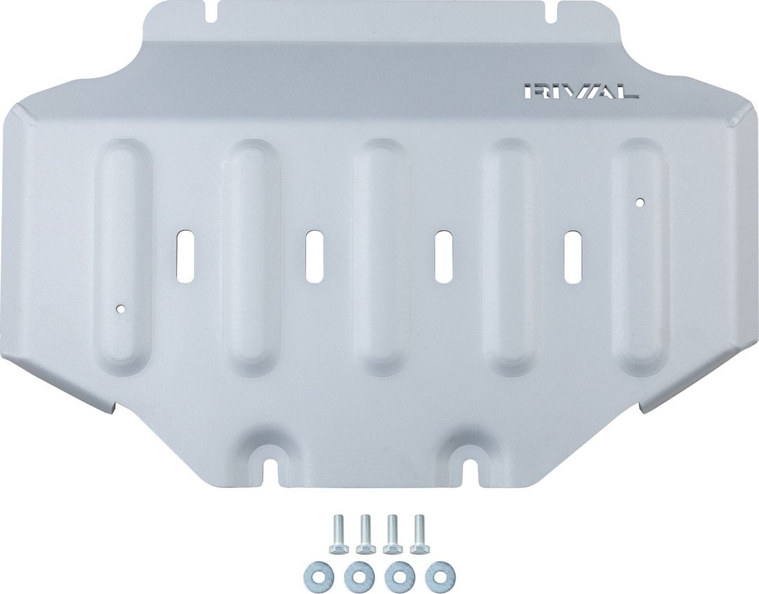 Защита алюминиевая Rival для картера Tank 300 4WD АКПП 2023-н.в.. Артикул 333.4802.1.6