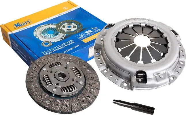 Сцепление компл. KIA SPECTRA/RIO 00- 1.5/1.6 без выжимного (Kraft). Артикул KT098593