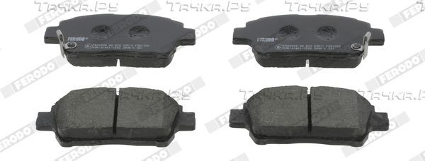 Тормозные колодки Ferodo Premier Eco Friction передние для Lifan Solano I (620) 2008-2016. Артикул FDB1392