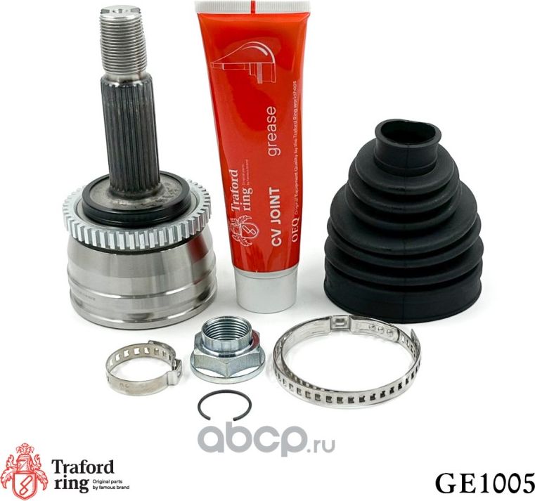 ШРУС НАРУЖНЫЙ, HYUNDAI SOLARIS 10-KIA RIO 11- (Traford Ring). Артикул GE1005