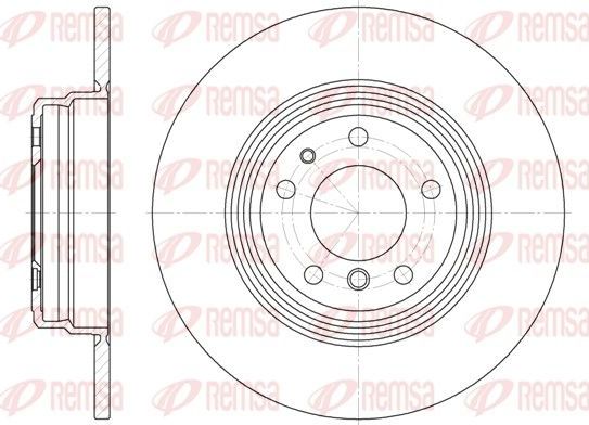 Тормозной диск Remsa. Артикул 6510.00