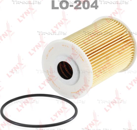 Масляный фильтр LYNXauto для Nissan Cabstar F24M, F24W 2006-2013. Артикул LO-204