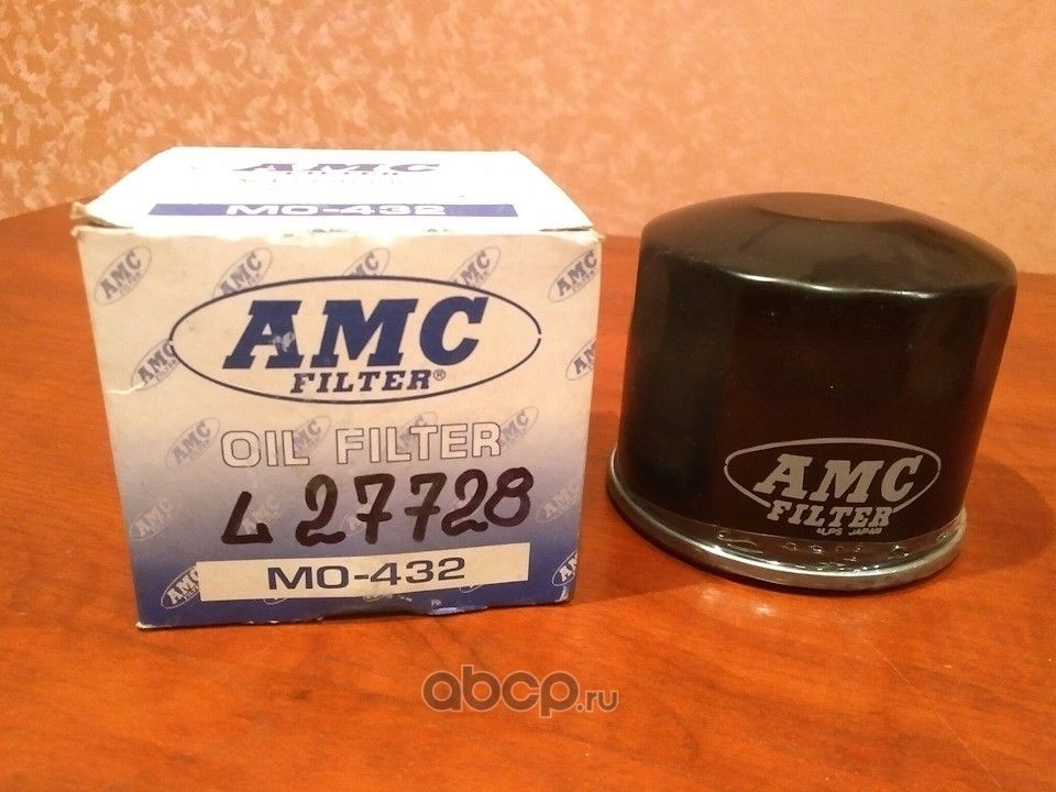 Фильтр масляный MITSUBISHI LANCER /OUTLANDER /PAJERO 2.0/2.4 03 (AMC). Артикул MO432