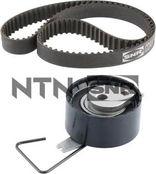 Ремень ГРМ с роликами (комплект) NTN / SNR. Артикул KD461.10