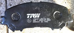Тормозные колодки TRW передние для Nissan X-Trail T32 2014-2025. Артикул GDB3631