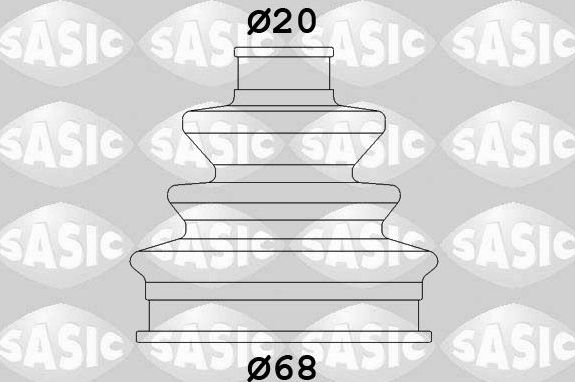 Пыльник ШРУСа наружный Sasic для Fiat Ritmo I 1979-1987. Артикул 9004687