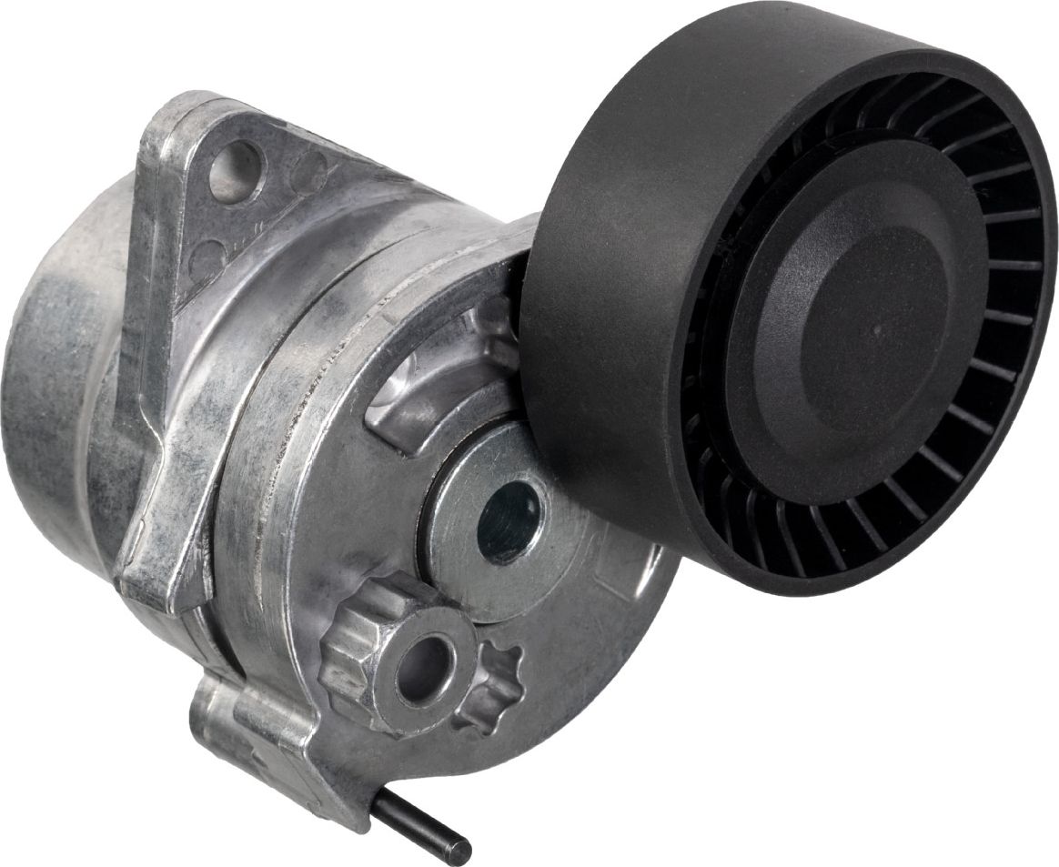 Натяжной ролик (натяжитель) приводного клинового зубчатого ремня SWAG (алюминий). Артикул 10 03 0020