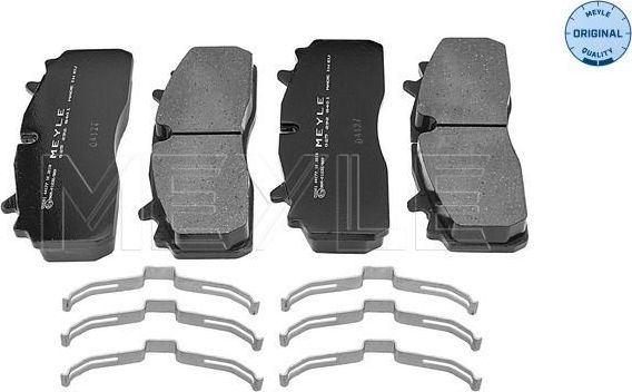 Тормозные колодки Meyle Original передние/задние для Renault Midlum 2006-2013. Артикул 025 292 8401