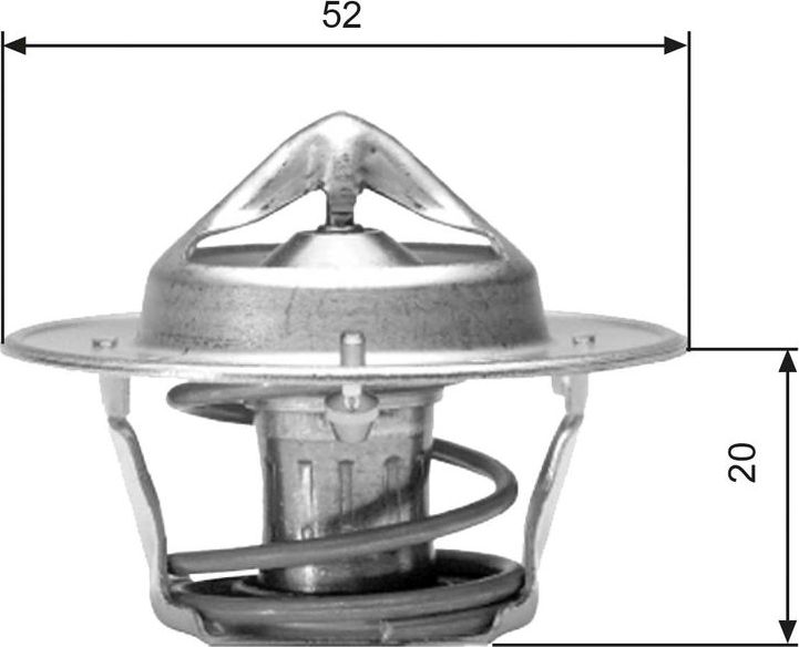 Термостат Gates. Артикул TH04182G1