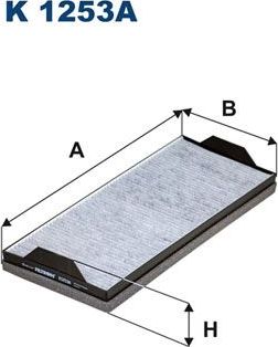 Салонный фильтр Filtron. Артикул K 1248A-2x