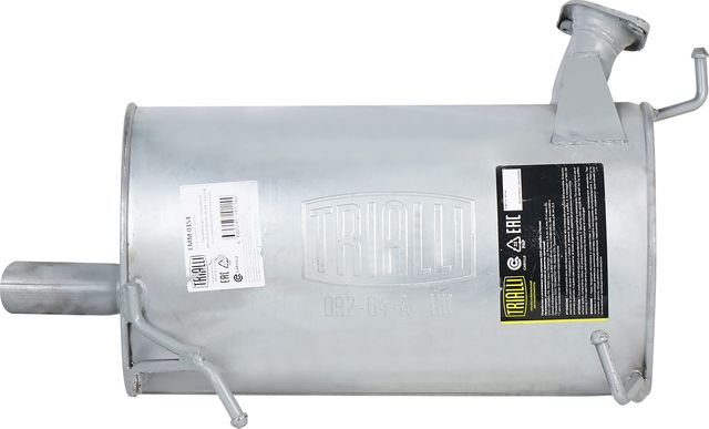 Глушитель Trialli (алюминий / сталь) для Mitsubishi Outlander XL 2006-2012. Артикул EMM 0354