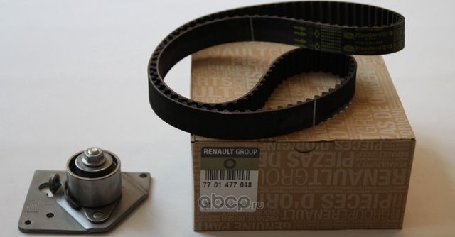 Ремень ГРМ с роликами (комплект) Renault. Артикул 7701477048