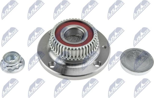 Ступица колеса с интегрированным подшипником NTY задняя правая/левая для SEAT Inca I 1995-2003. Артикул KLT-SE-000