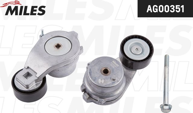 Направляющий (ведущий) ролик приводного поликлинового ремня Miles. Артикул AG00351