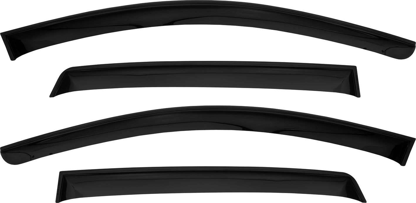 Дефлекторы REIN для окон (накладной скотч 3М) (4 шт.) Mitsubishi Xpander 2017-2026. Артикул REINWV1327