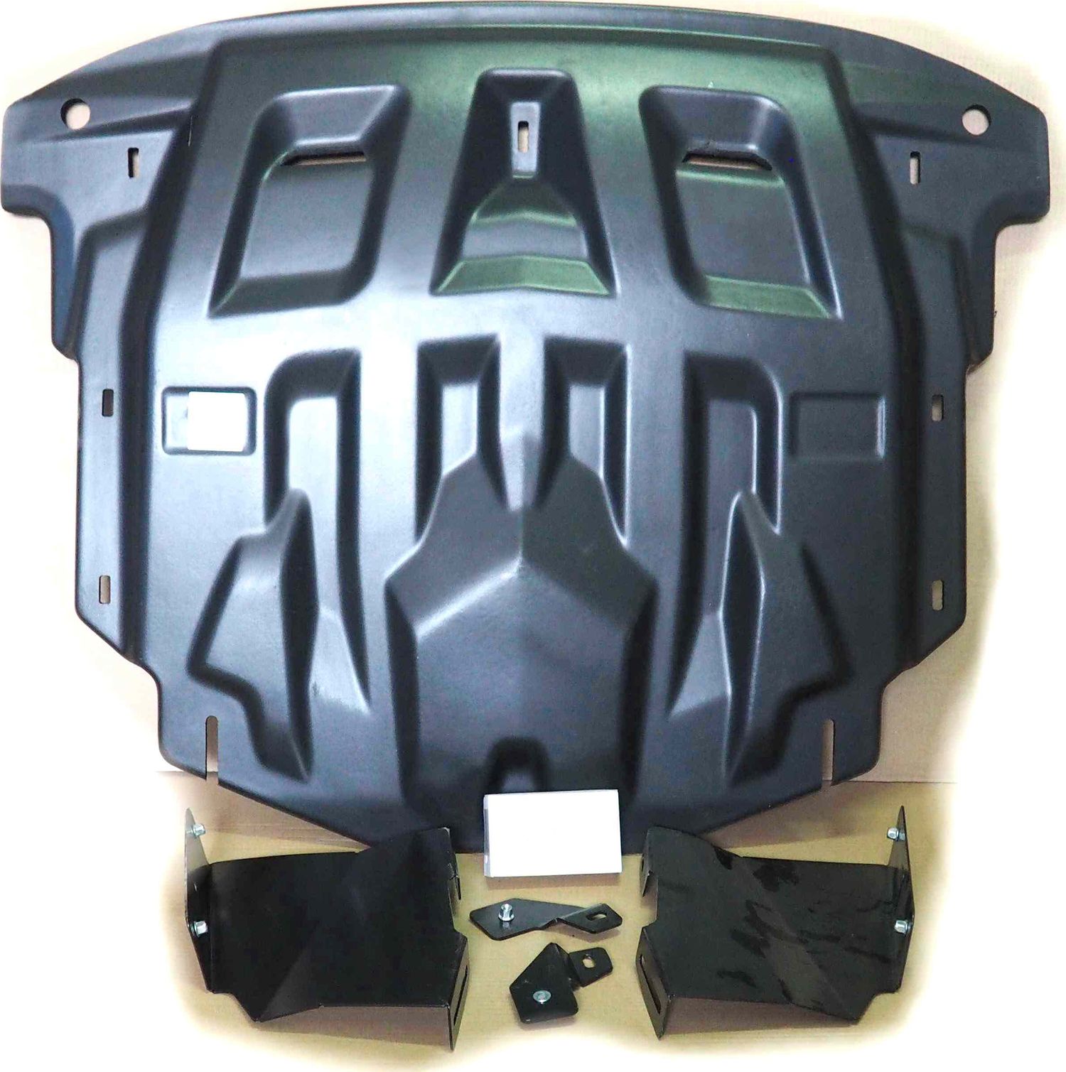 Защита композитная АВС-Дизайн для картера и КПП Kia Sorento II рестайлинг 2012-2020. Артикул 11.22k