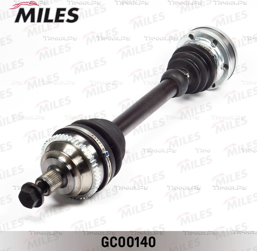 Полуось (привод в сборе, приводной вал) Miles. Артикул GC00140