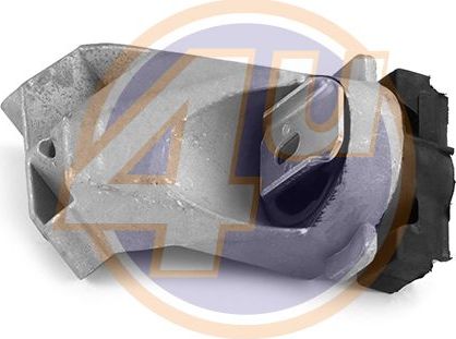 Подушка (опора) двигателя 4U передняя правая для Renault Twingo I 1993-2007. Артикул RN-U-08114