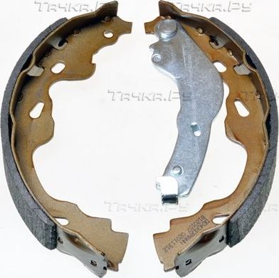 Тормозные колодки Denckermann задние для Citroen C1 I 2005-2014. Артикул B120157