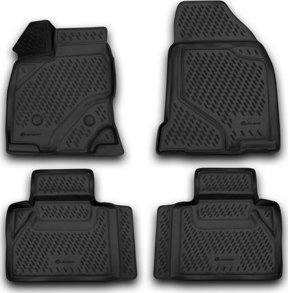 Коврик Element 3D для салона Ford Edge 2013-2024. Артикул CARFRD00023k